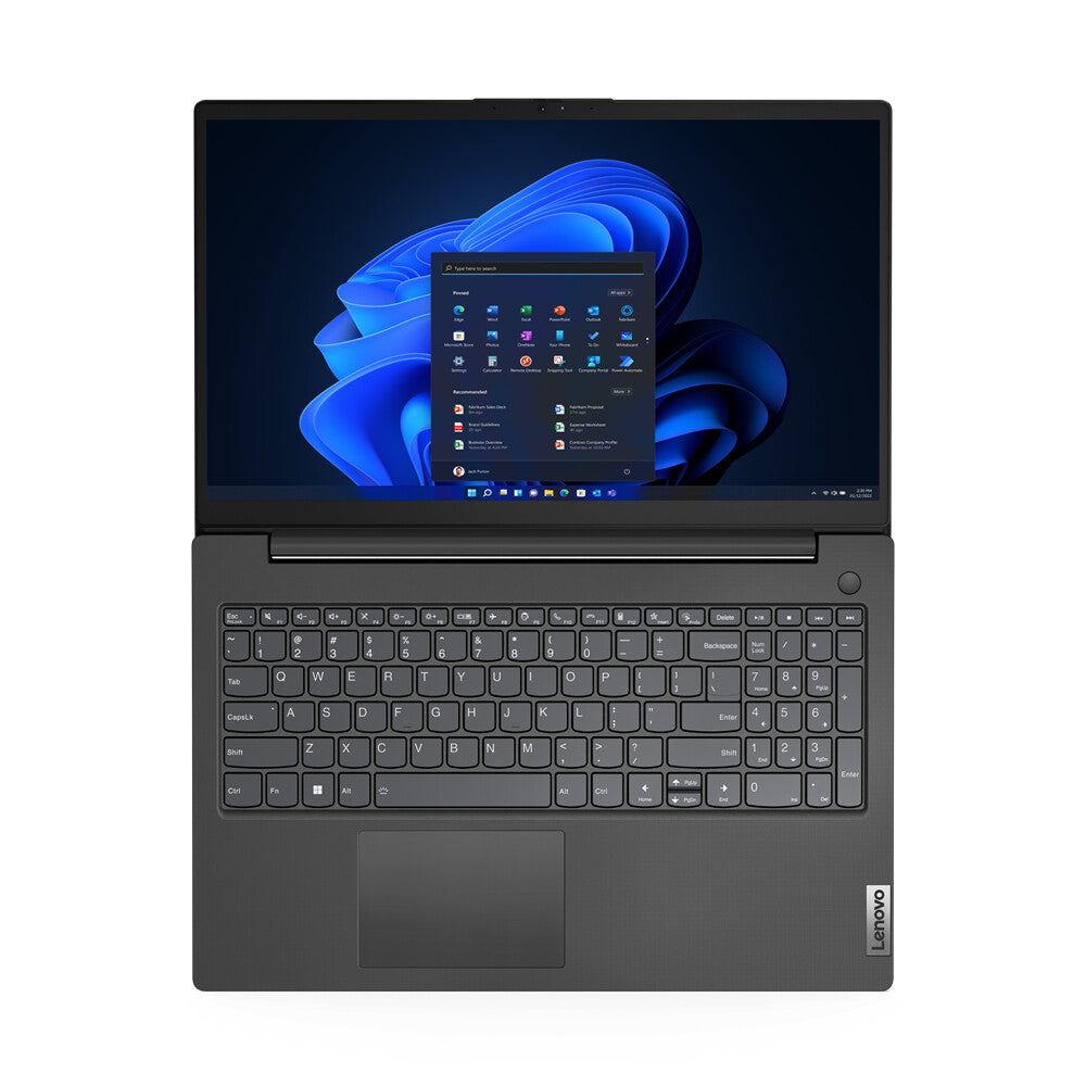 Lenovo V15 Laptop - 39.6 cm (15.6&quot;) - AMD Ryzen™ 5 7430U - 8 GB DDR4-SDRAM - 512 GB SSD - Wi-Fi 5 - Windows 11 Home - Black