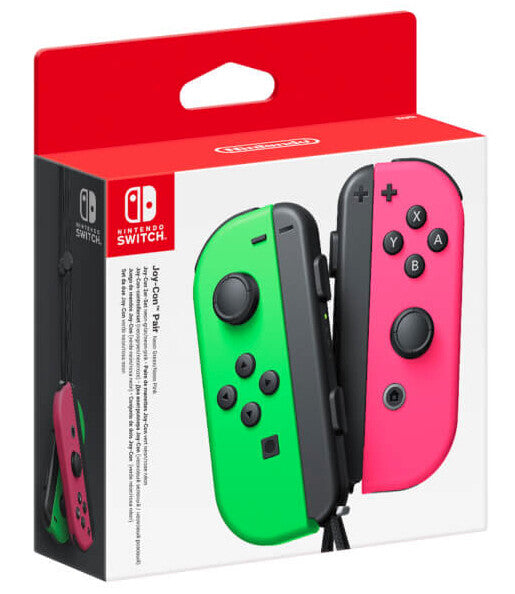 Nintendo Joy-Con - Bluetooth Gamepad in Neon Pink &amp; Neon Green