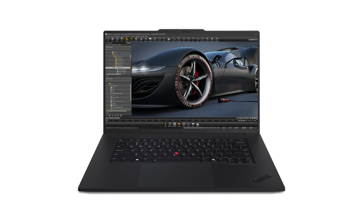 Lenovo ThinkPad P1 (Gen 7) Laptop - 40.6 cm (16&quot;) - Intel Core Ultra 7 165H - 32 GB LPDDR5x-SDRAM - 1 TB SSD - NVIDIA GeForce RTX 4070 - Wi-Fi 7 - Windows 11 Pro - Black