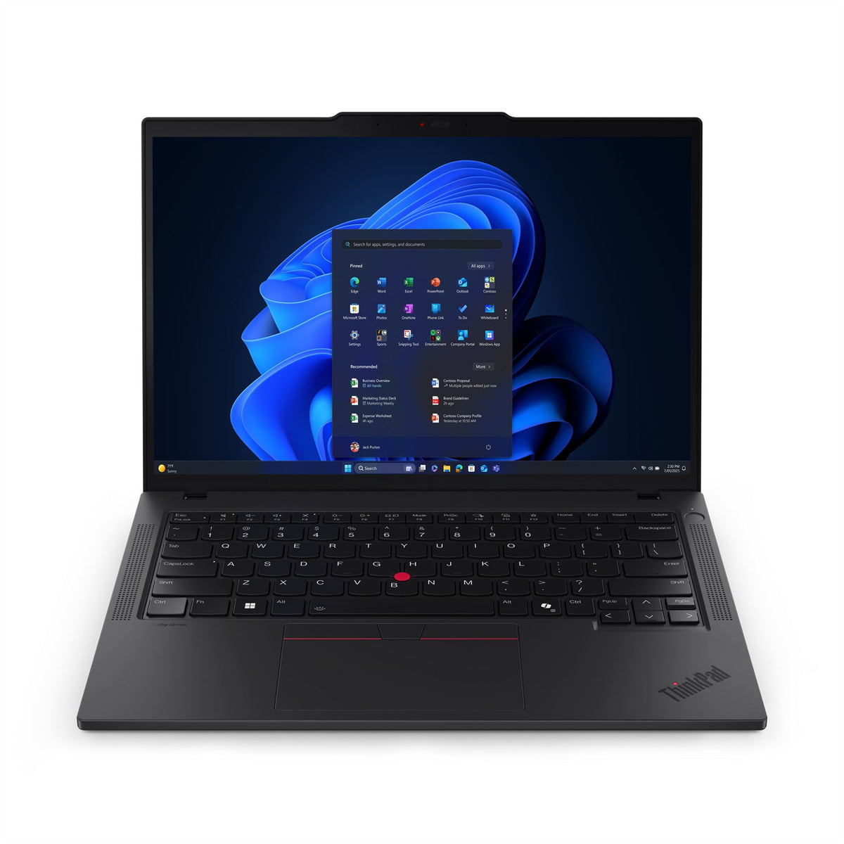 Lenovo ThinkPad T14 Gen 6 (Intel) Copilot+ PC Intel Core Ultra 5 226V Laptop 35.6 cm (14") WUXGA 16 GB LPDDR5x-SDRAM 512 GB SSD Wi-Fi 7 (802.11be) Windows 11 Pro UK English Black