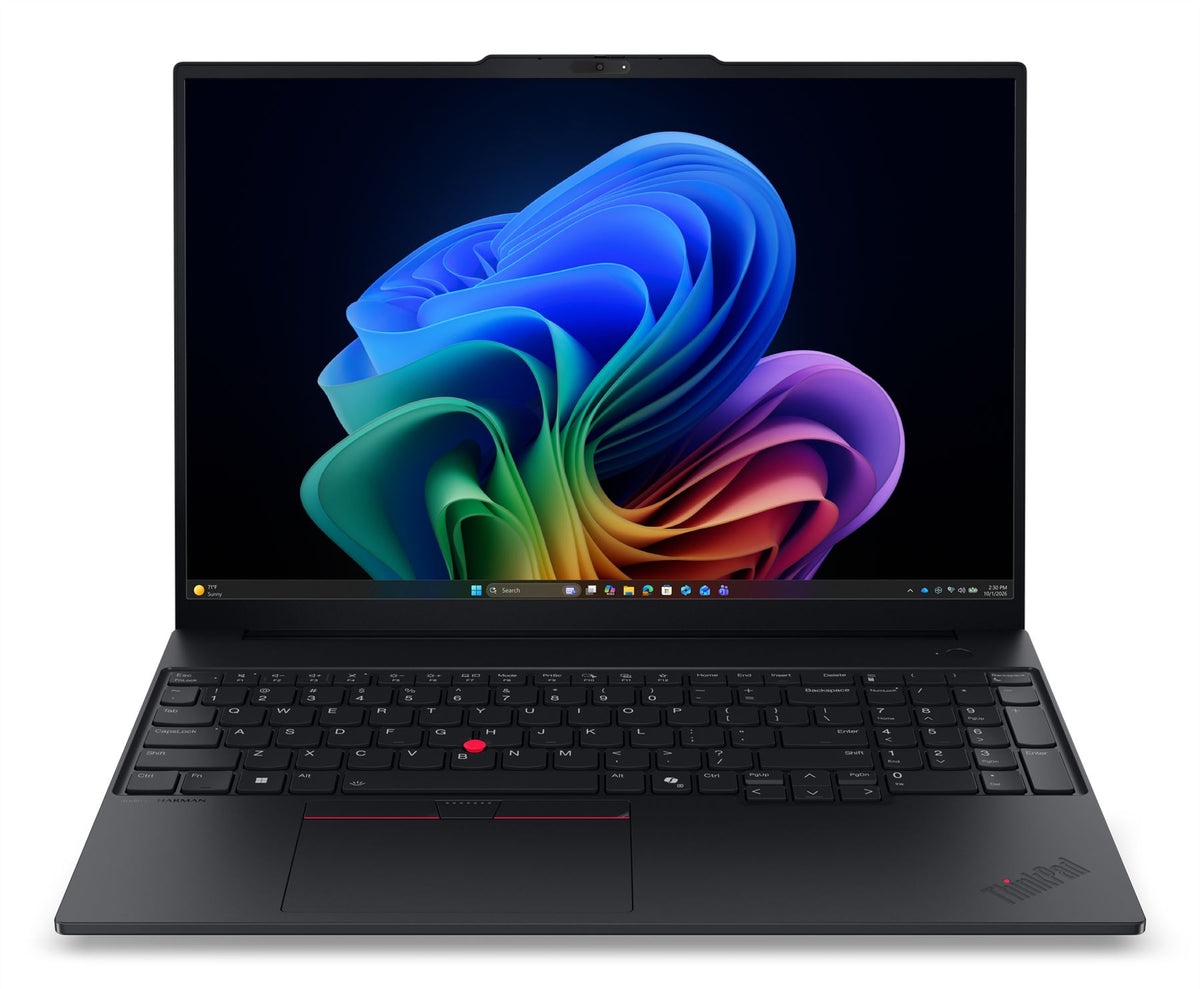 Lenovo ThinkPad E16 Gen 4 (AMD) Copilot+ PC AMD Ryzen™ AI 7 445 Laptop 40.6 cm (16") WUXGA 16 GB DDR5-SDRAM 512 GB SSD Wi-Fi 7 (802.11be) Windows 11 Pro Black English
