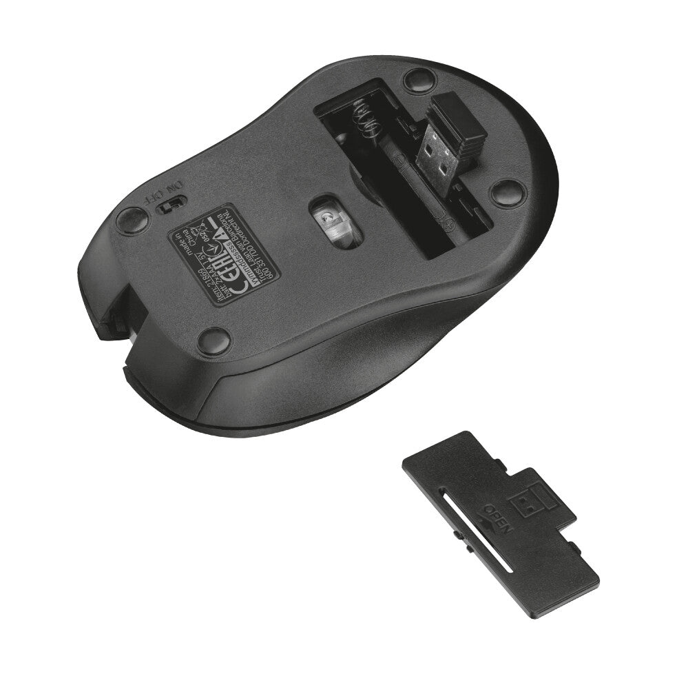 Trust Mydo - RF Wireless Optical Mouse - 1,800 DPI