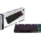 MSI VIGOR GK50 Low Profile TKL - USB Wired RGB Mechanical Gaming Keyboard in Black (QWERTY UK)