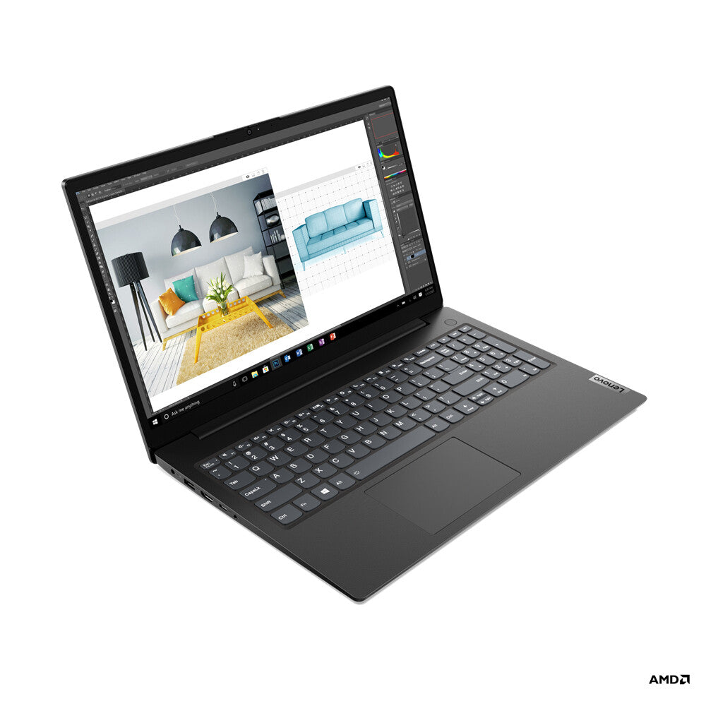 Lenovo V15 Gen 2 Laptop - 39.6 cm (15.6") - AMD Ryzen™ 7 5700U - 8 GB DDR4-SDRAM - 512 GB SSD - Wi-Fi 5 - Windows 11 Pro - Black