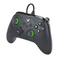 PowerA Advantage Wired Gaming Controller for PC / Xbox Series X|S in Black / Lime