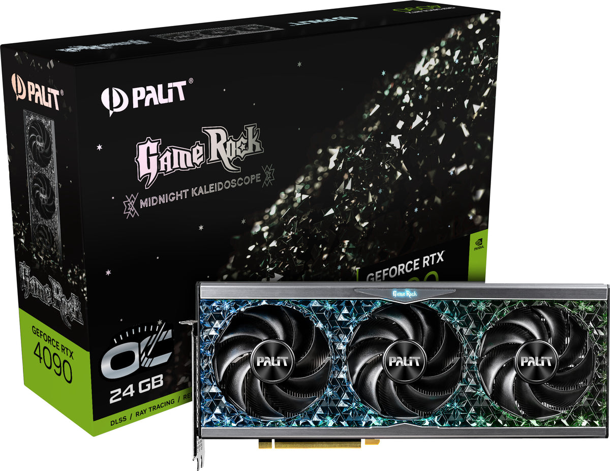 Palit RTX 4090 GameRock OC - NVIDIA 24 GB GDDR6X GeForce RTX 4090 graphics card