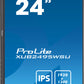 iiyama ProLite XUB2495WSU-B5 - 61.2 cm (24.1") - 1920 x 1200 pixels WUXGA LCD Monitor