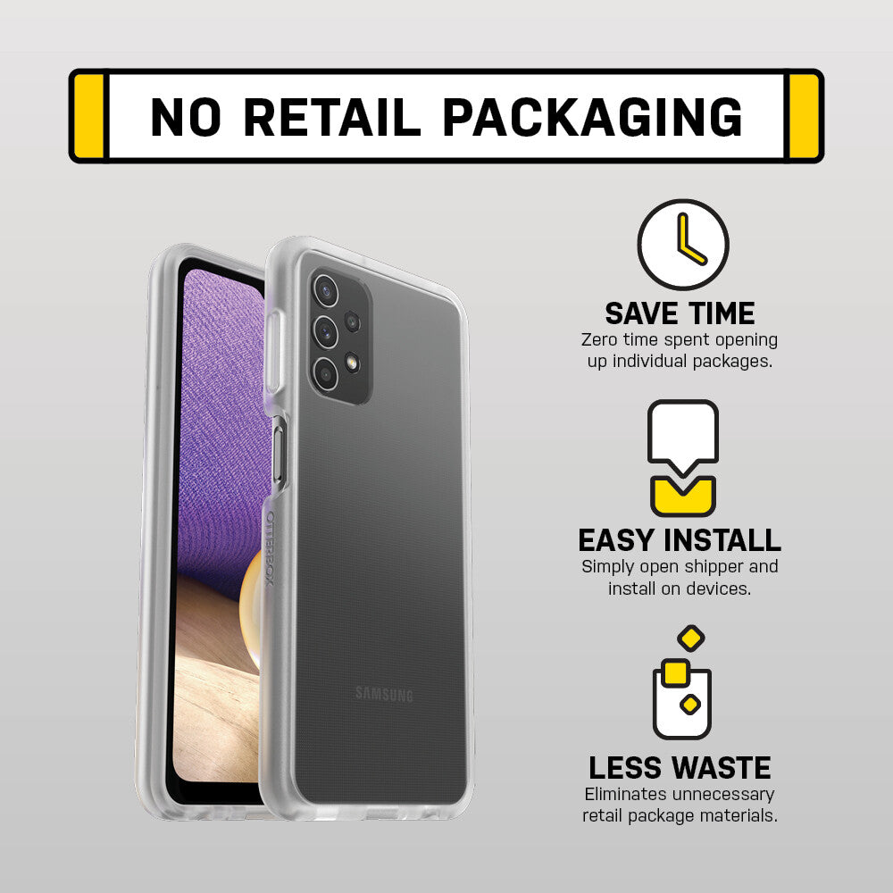 OtterBox React Series for Samsung Galaxy A32 (5G) in Transparent - No Packaging