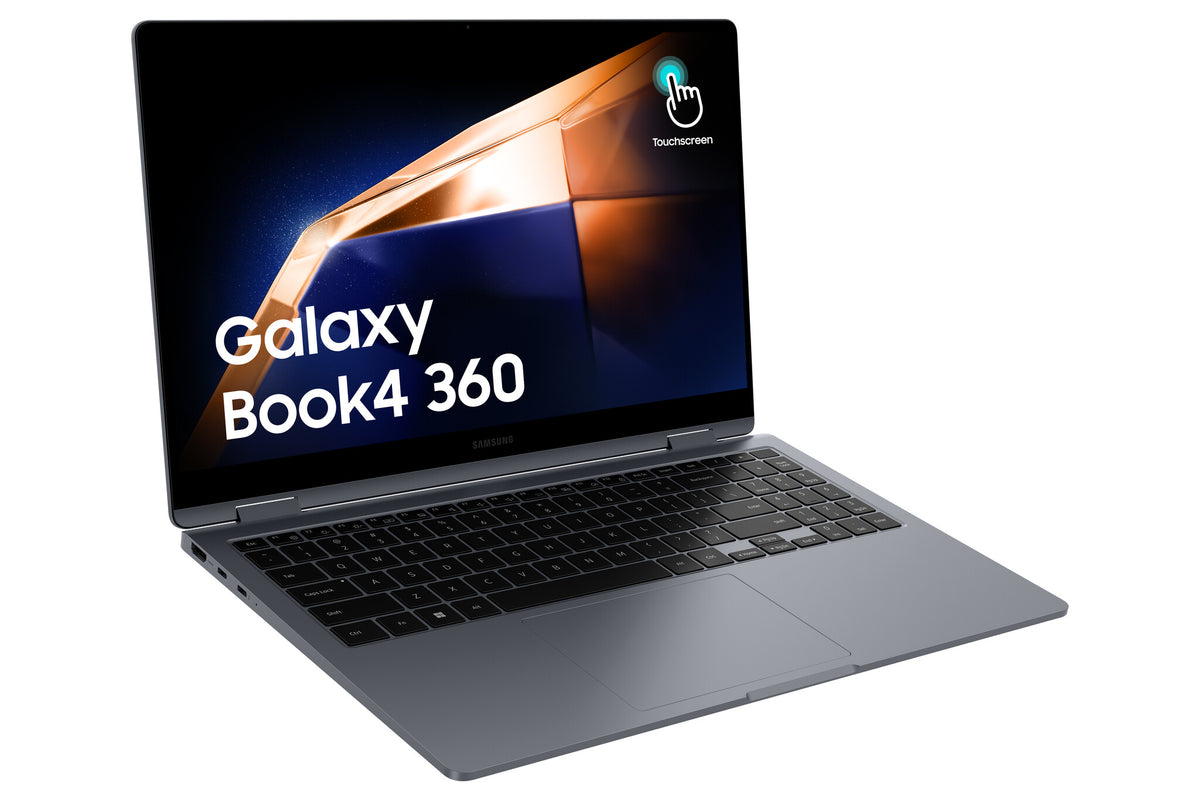 Samsung Galaxy Book4 360 Hybrid (2-in-1) - 39.6 cm (15.6&quot;) - Touchscreen - Intel Core 5 120U - 16 GB LPDDR5x-SDRAM - 256 GB SSD - Wi-Fi 6E - Windows 11 Pro - Grey