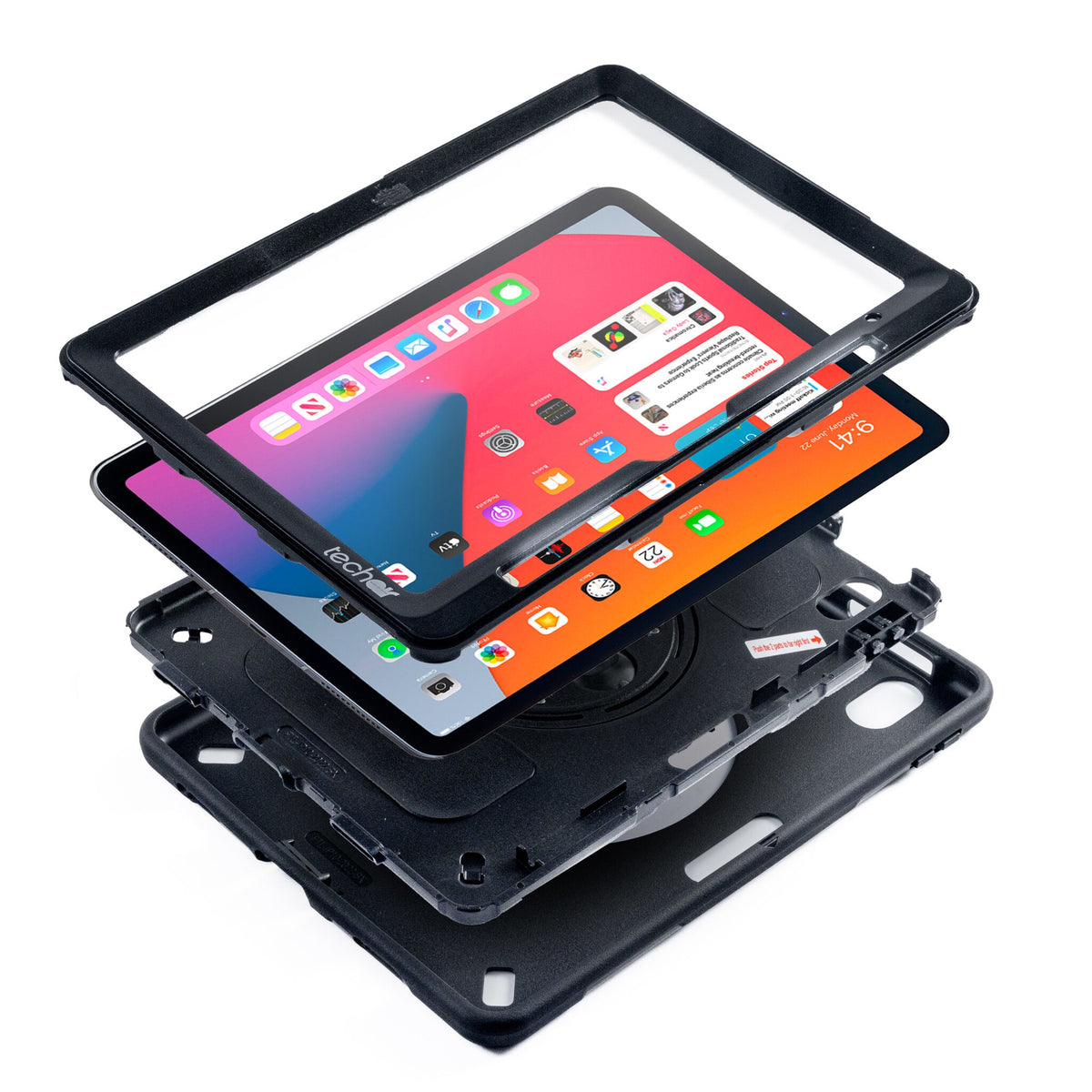 Techair Rugged Case for 10.9&quot; iPad in Black