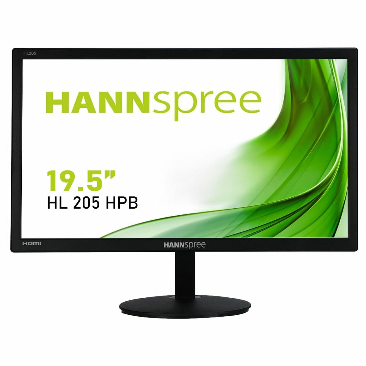 Hannspree HL205HPB Computer Monitor 49.5 cm (19.5&quot;) 1600 x 900 pixels HD+ LED Black