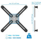 Manhattan 461870 - VESA Mount Adapter Kit for 33 cm (13") to 68.6 cm (27")