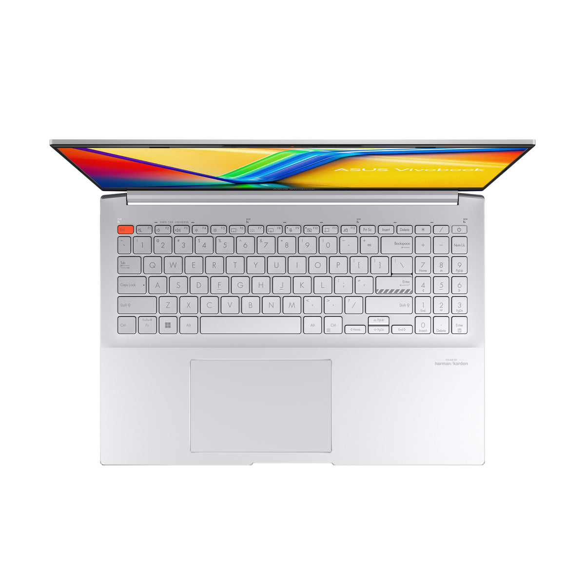 ASUS VivoBook Pro 16 Laptop - 40.6 cm (16&quot;) - Intel® Core™ i9-13900H - 16 GB DDR5-SDRAM - 1 TB SSD - NVIDIA GeForce RTX 4060 - Wi-Fi 6E - Windows 11 Home - Silver