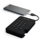 iStorage diskAshur2 - Secure Encrypted External solid state drive in Black - 2 TB