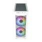 Cooler Master HAF 500 - ATX Mid Tower Case in White