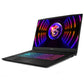 MSI Katana 17 Laptop - 43.9 cm (17.3") - Intel® Core™  i5-12450H - 16 GB DDR5-SDRAM - 1 TB SSD - NVIDIA GeForce RTX 3050 - Wi-Fi 6 - Windows 11 Home - Black