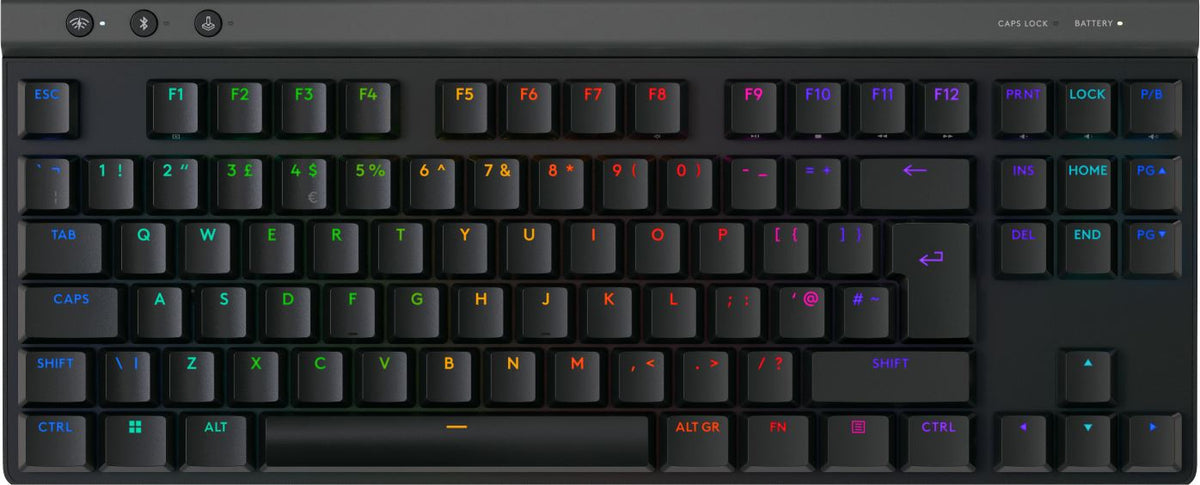 Logitech G 920-012555 keyboard Gaming RF Wireless + Bluetooth QWERTY UK English Black