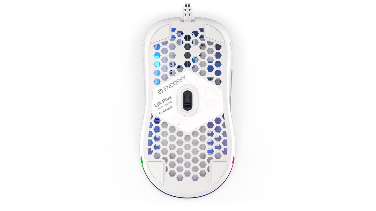 ENDORFY LIX Plus - USB Type-C Wired Optical Mouse in White - 19,000 DPI