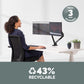 Fellowes Platinum Series 8042501 - Desk monitor mount for upto 81.3 cm (32")