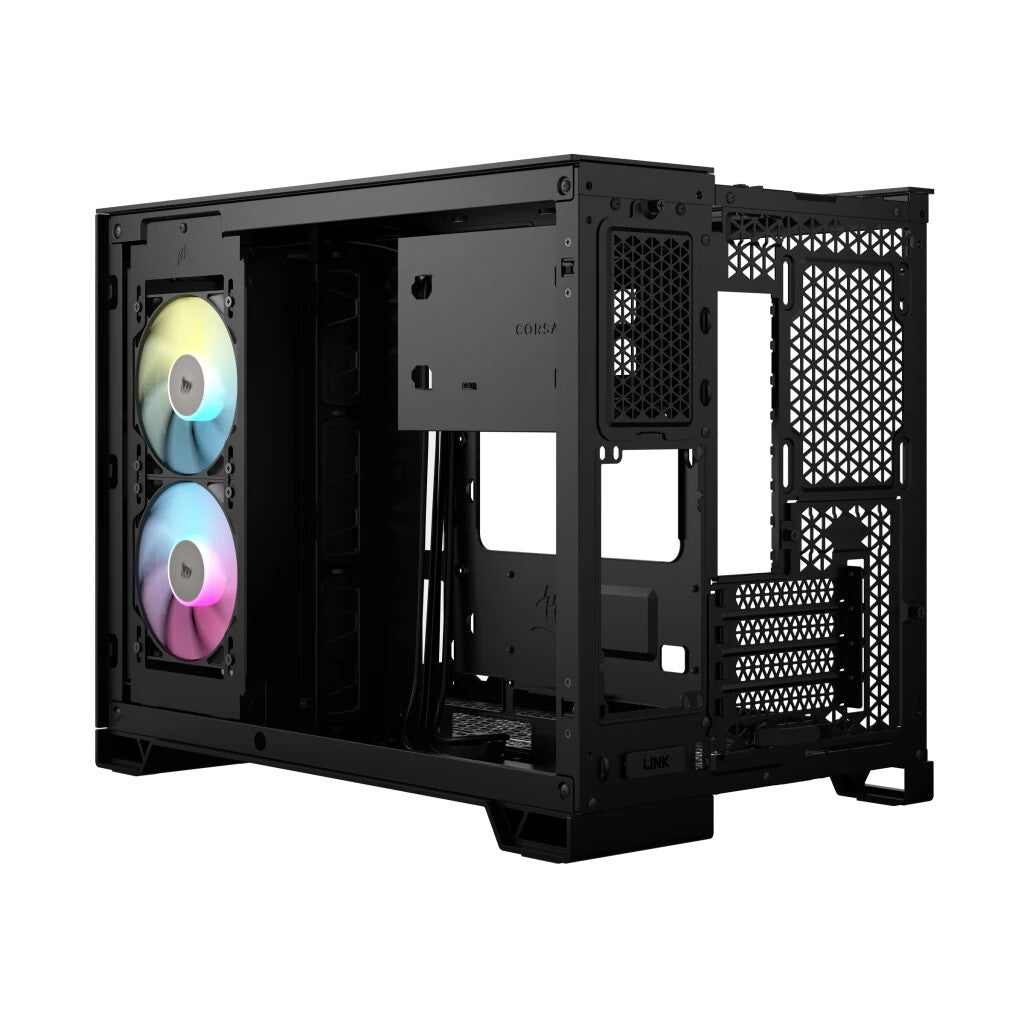 Corsair iCUE LINK 2500X RGB - Micro ATX Mid Tower Case in Black