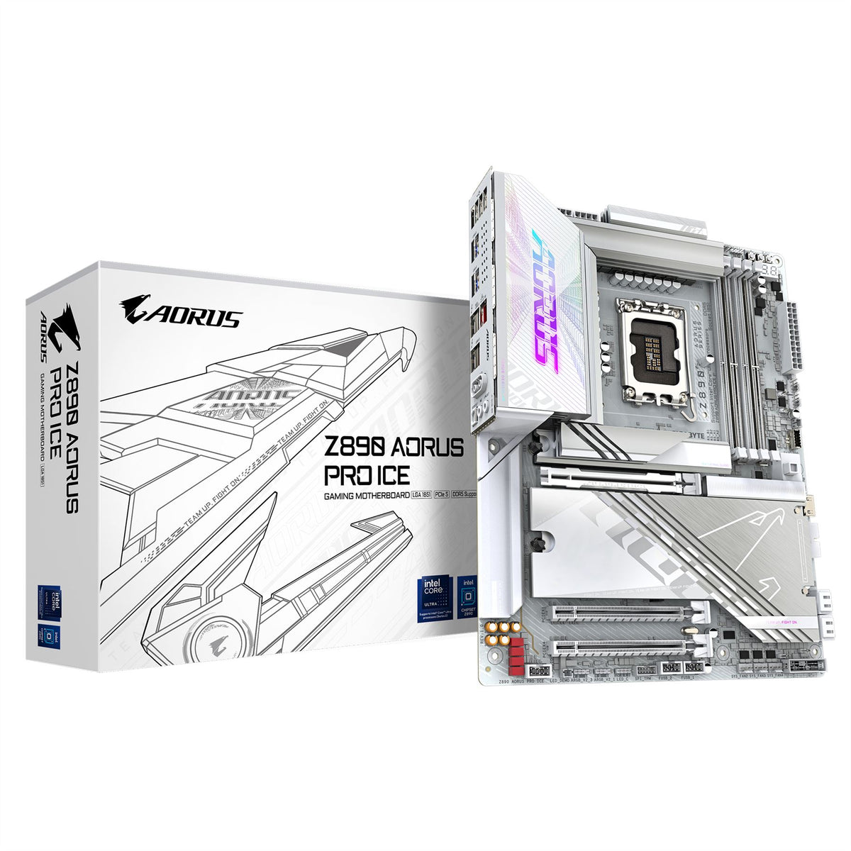 GIGABYTE Z890 AORUS PRO ICE ATX motherboard - Intel Z890 LGA 1851