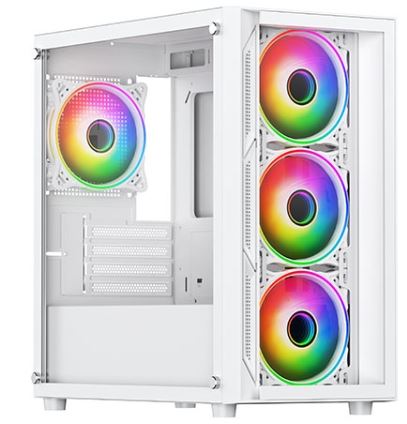 VIDA Lucid - ATX Mid Tower Case in White