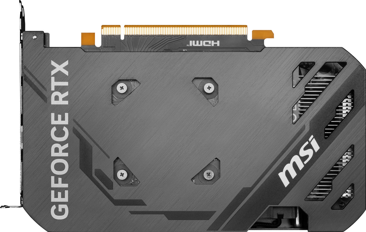 MSI VENTUS 2X BLACK 8G OC - NVIDIA 8 GB GDDR6 GeForce RTX 4060 graphics card