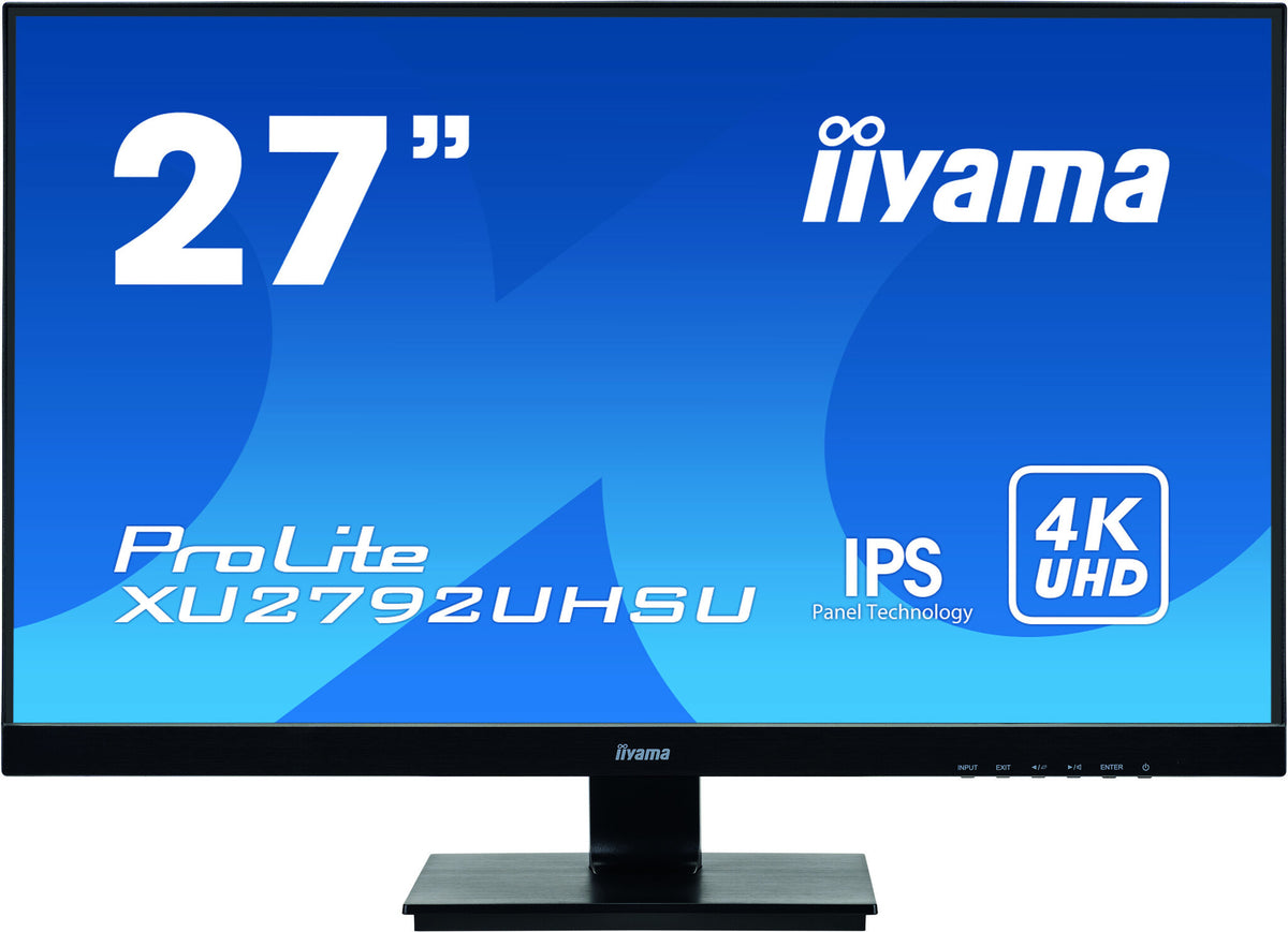 iiyama ProLite XU2792UHSU-B1 - 68.6 cm (27&quot;) - 3840 x 2160 pixels 4K UHD Monitor