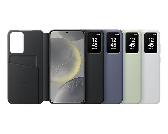 Samsung Smart View Wallet Case for Galaxy S24+ in Black