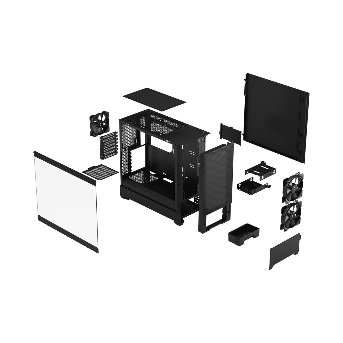 Fractal Design Pop Air - ATX Mid Tower Case in Black