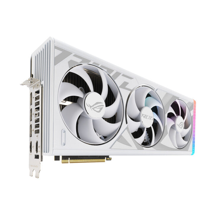 ASUS ROG STRIX White - NVIDIA 16 GB GDDR6X GeForce RTX 4080 SUPER graphics card