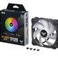 ASUS TUF Gaming TF120 ARGB - Computer Case Fan in Black - 120mm