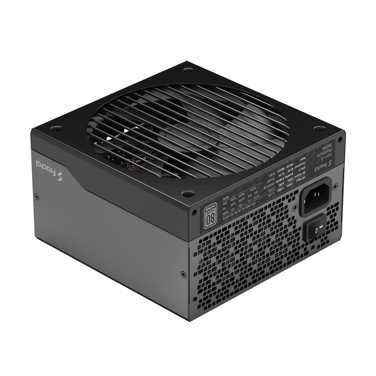 Fractal Design Ion+ 2 - 760W 80+ Platinum Fully Modular Power Supply Unit