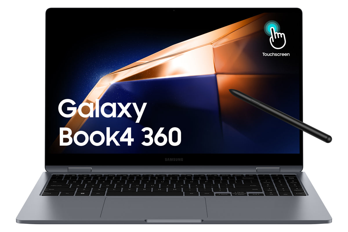 Samsung Galaxy Book4 360 Hybrid (2-in-1) - 39.6 cm (15.6&quot;) - Touchscreen - Intel Core 5 120U - 16 GB LPDDR5x-SDRAM - 256 GB SSD - Wi-Fi 6E - Windows 11 Pro - Grey
