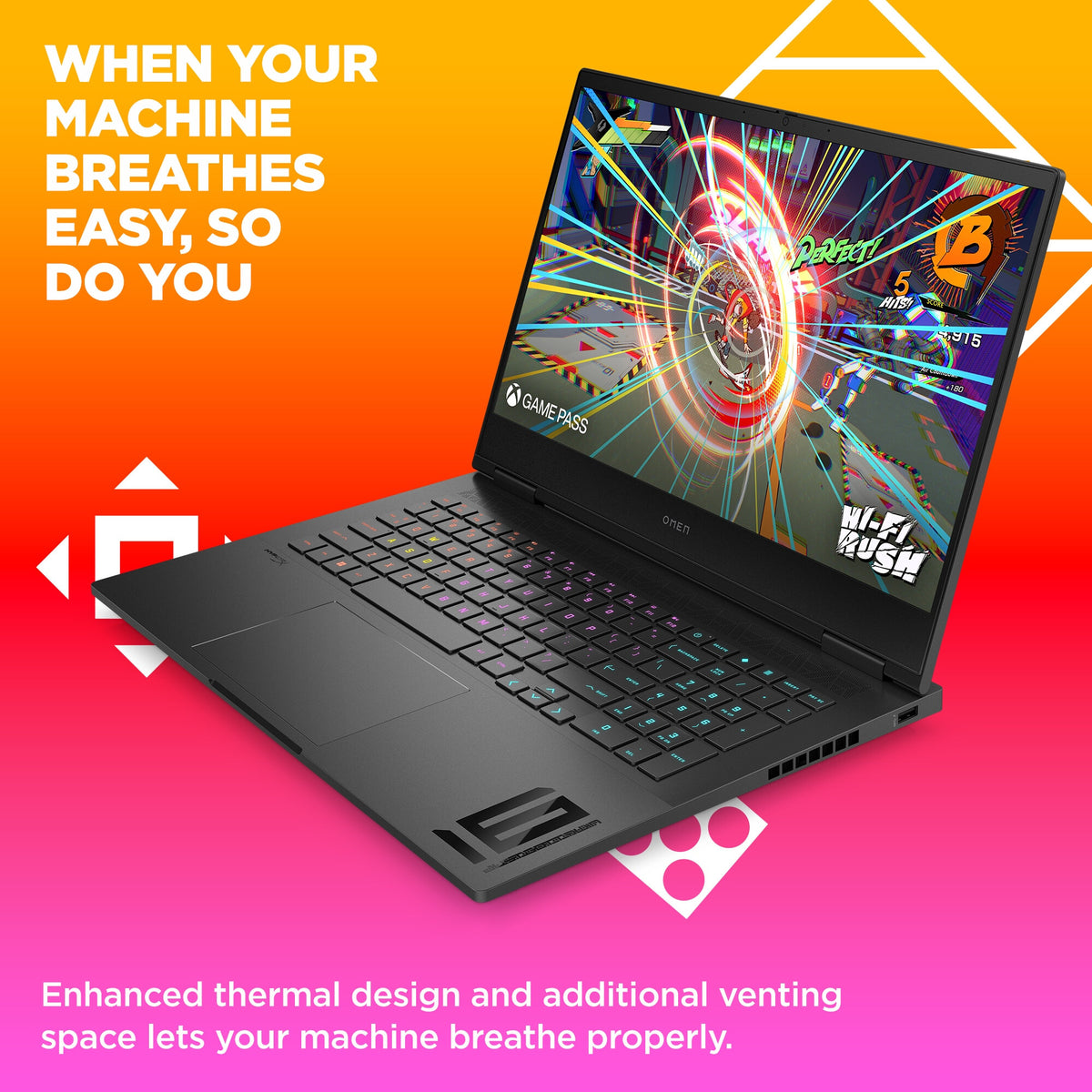 HP OMEN 16 Laptop - 40.9 cm (16.1") - Intel® Core™ i9-14900HX - 32 GB DDR5-SDRAM - 1 TB SSD - NVIDIA GeForce RTX 4080 - Wi-Fi 7 - Windows 11 Home - Black