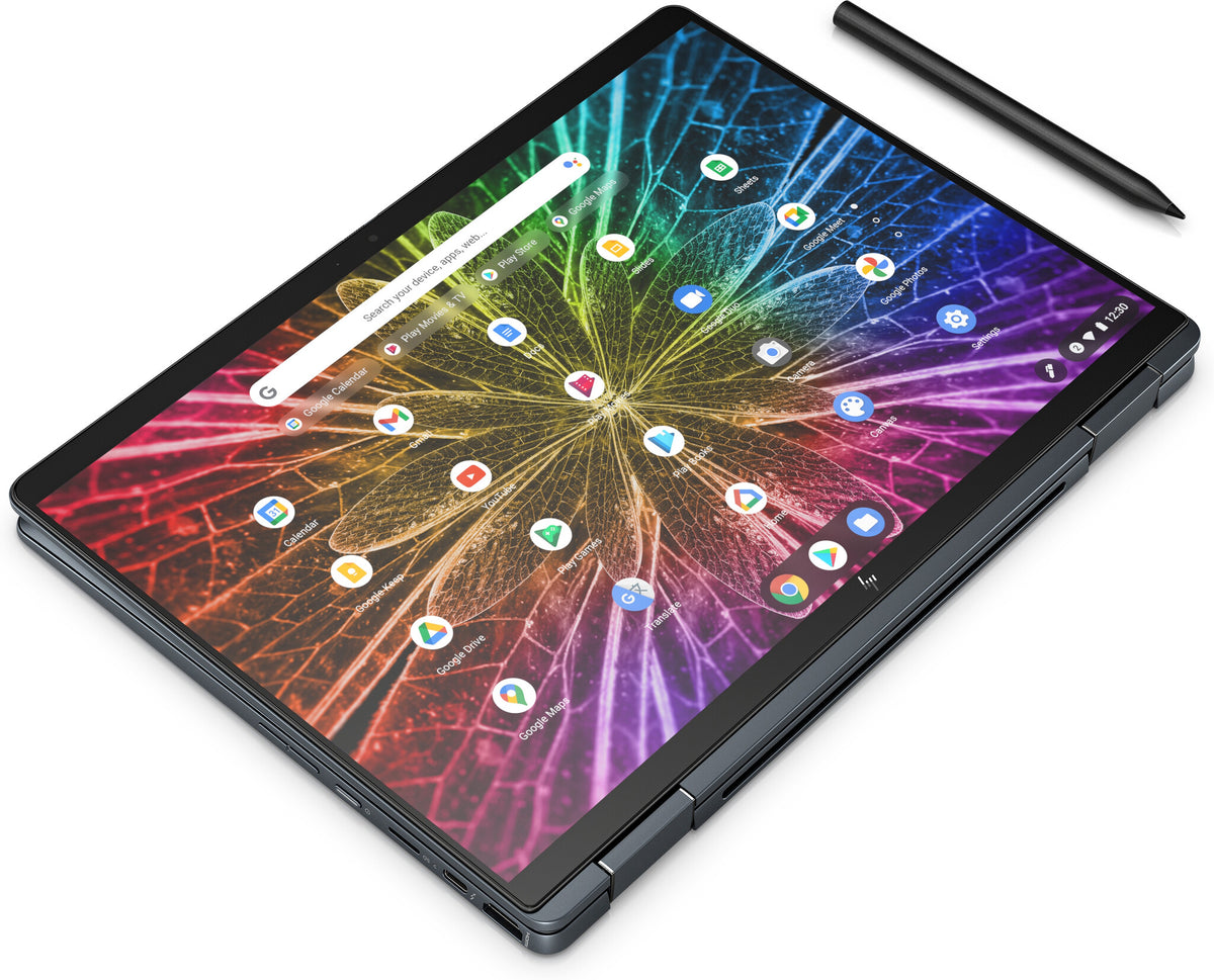 HP Elite Dragonfly Chromebook - Touchscreen - 34.3 cm (13.5&quot;) - Intel® Core™ i5-1245U - 8 GB LPDDR4x-SDRAM - 128 GB SSD - Wi-Fi 6 - ChromeOS - Grey