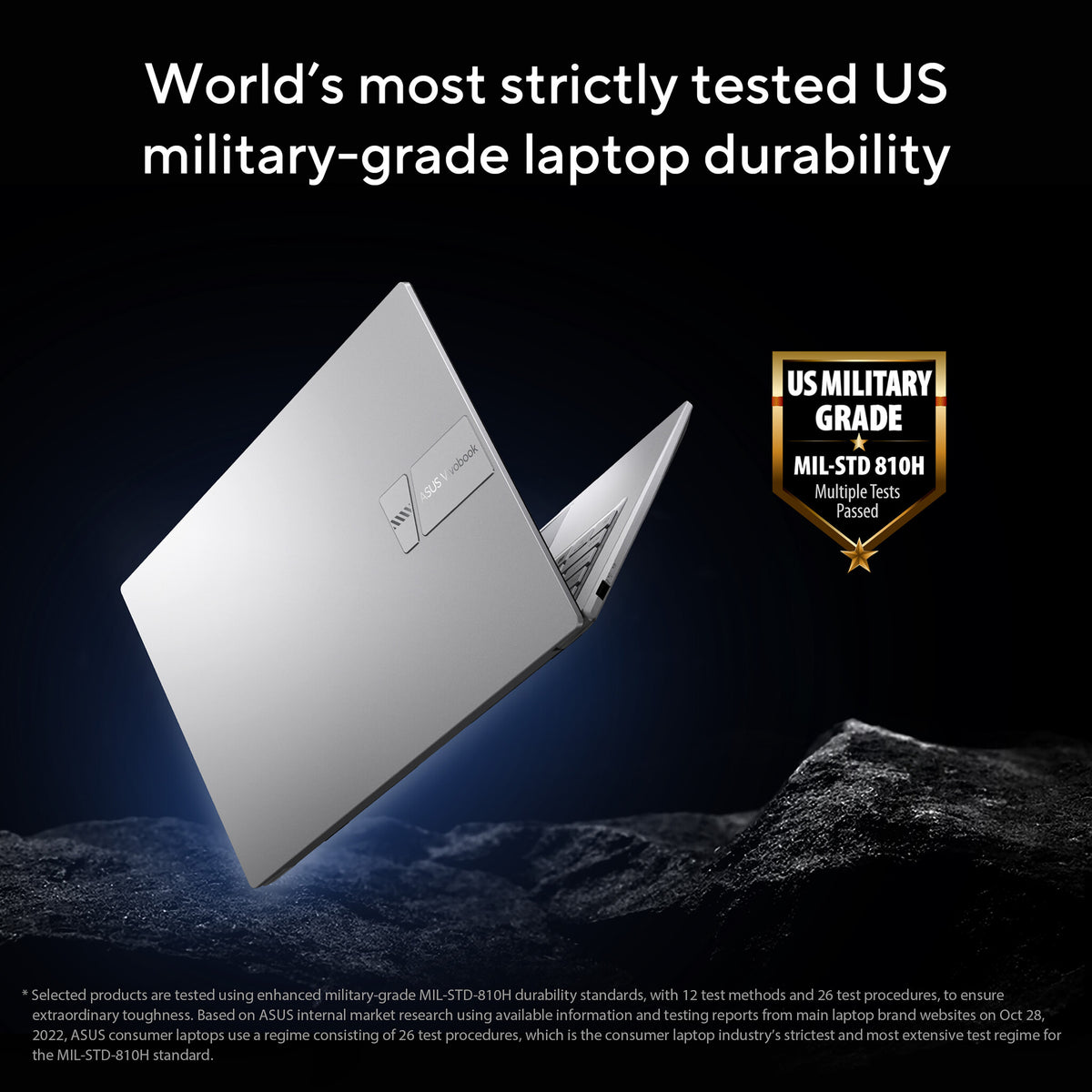 ASUS VivoBook 14 Laptop - 35.6 cm (14") - Intel® Core™ i7-1355U - 16 GB DDR4-SDRAM - 512 GB SSD - Wi-Fi 6E - Windows 11 Home - Silver
