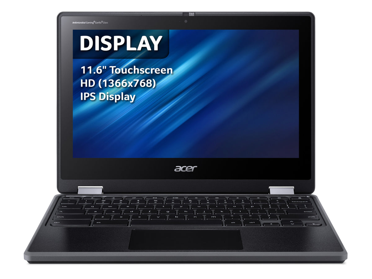 Acer Chromebook Spin 511 Hybrid (2-in-1) - 29.5 cm (11.6&quot;) - Touchscreen -  Intel® Celeron® N4500 - 4 GB LPDDR4x-SDRAM - 64 GB eMMC - Wi-Fi 6 - Black