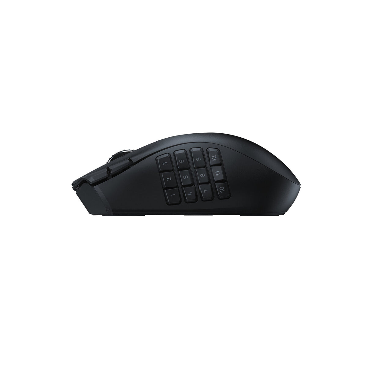 Razer Naga V2 HyperSpeed - RF Wireless + Bluetooth Optical Mouse in Black - 30,000 DPI