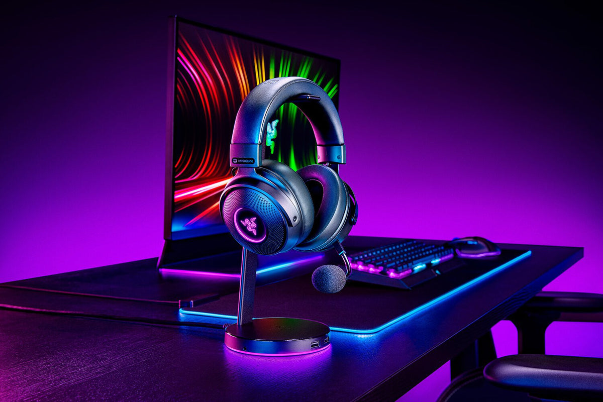 Razer Kraken V3 Pro - USB Type-A Wired & Wireless Gaming Headset in Black