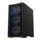 VIDA Cyclone - microATX Mid Tower Case in Black
