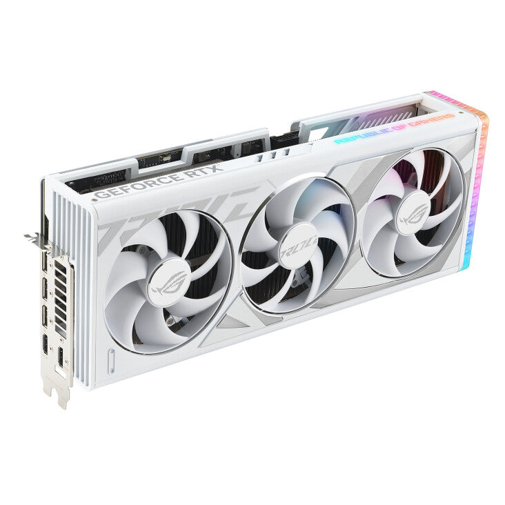 ASUS ROG STRIX White - NVIDIA 16 GB GDDR6X GeForce RTX 4080 SUPER graphics card