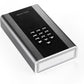 iStorage diskAshur DT2 - Secure Encrypted Desktop Hard Drive in Graphite - Password Protected - 18 TB