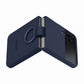 Samsung Silicone Cover With Ring for Galaxy Z Flip4 in Navy