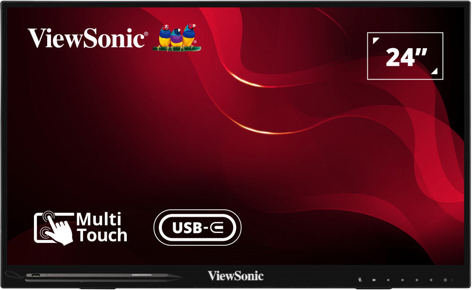 Viewsonic ID2456 - 60.5 cm (23.8") - 1920 x 1080 pixels Full HD LED Touchscreen Monitor