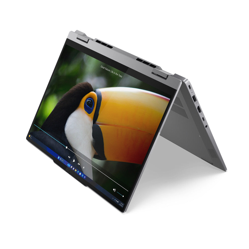 Lenovo ThinkBook 14 Hybrid (2-in-1) - 35.6 cm (14&quot;) - Touchscreen - Intel Core Ultra 7 155U - 16 GB DDR5-SDRAM - 512 GB SSD - Wi-Fi 6E - Windows 11 Pro - Grey