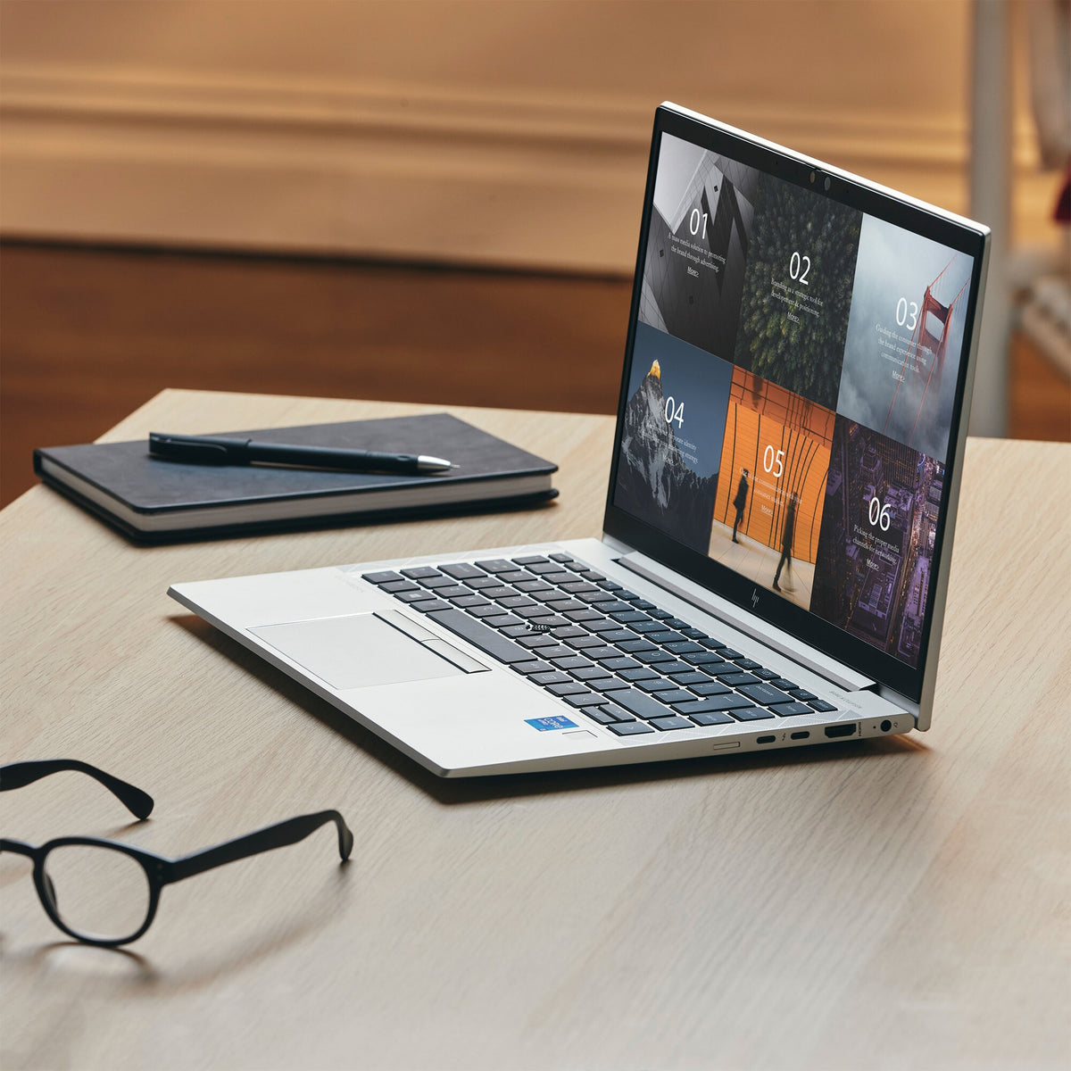 HP EliteBook 840 G8 Laptop - 35.6 cm (14") - Intel® Core™ i5-1135G7 - 8 GB DDR4-SDRAM - 256 GB SSD - Wi-Fi 6 - Windows 11 Pro - Silver