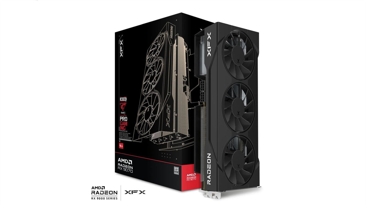 XFX RX 9070 SWIFT AMD Radeon RX 9070 16 GB GDDR6