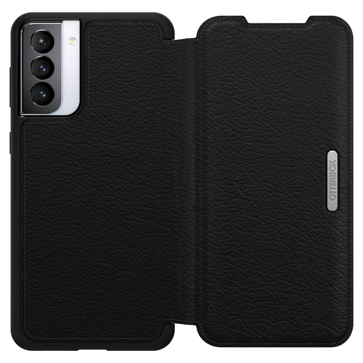 OtterBox Strada Folio Series for Samsung Galaxy S21+ (5G) in Black