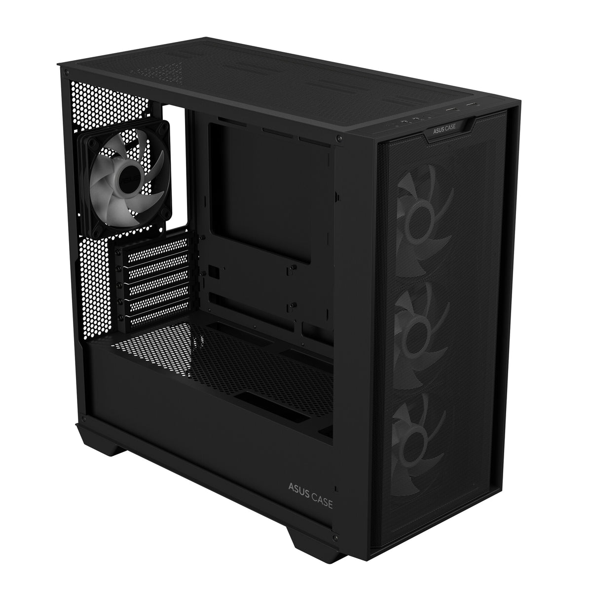 Asus A21 PLUS - MicroATX Mini Tower Case in Black